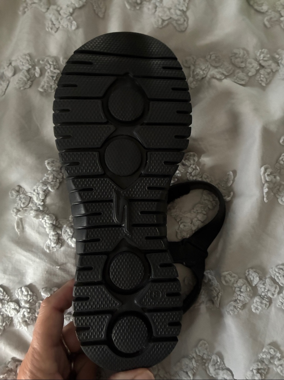 Black sketchers Women's Comfort Sandals - Picture 4 of 5